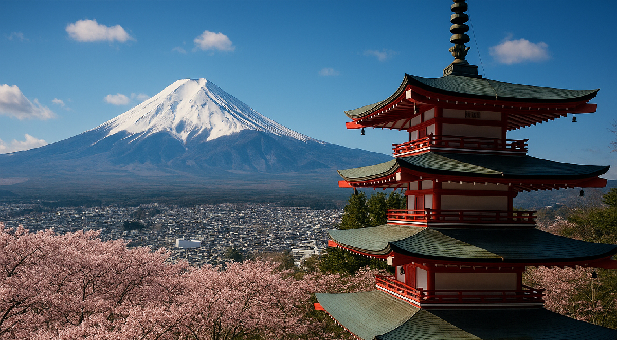 Monte Fuji no Japão